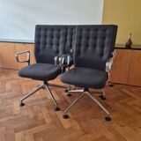 4 Vitra ID Trim chairs by Antonio Citterio