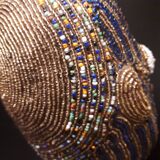 Bamiléké beaded head
