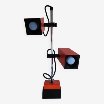 orange spotlight lamp