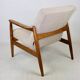 GFM-64 armchair, design by Edmund Homa from the 70s, beige boucle