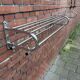 Chrome coat rack Bauhaus style, Oostwoud, Dutch design 1930s