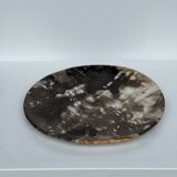 Dish in petrified wood