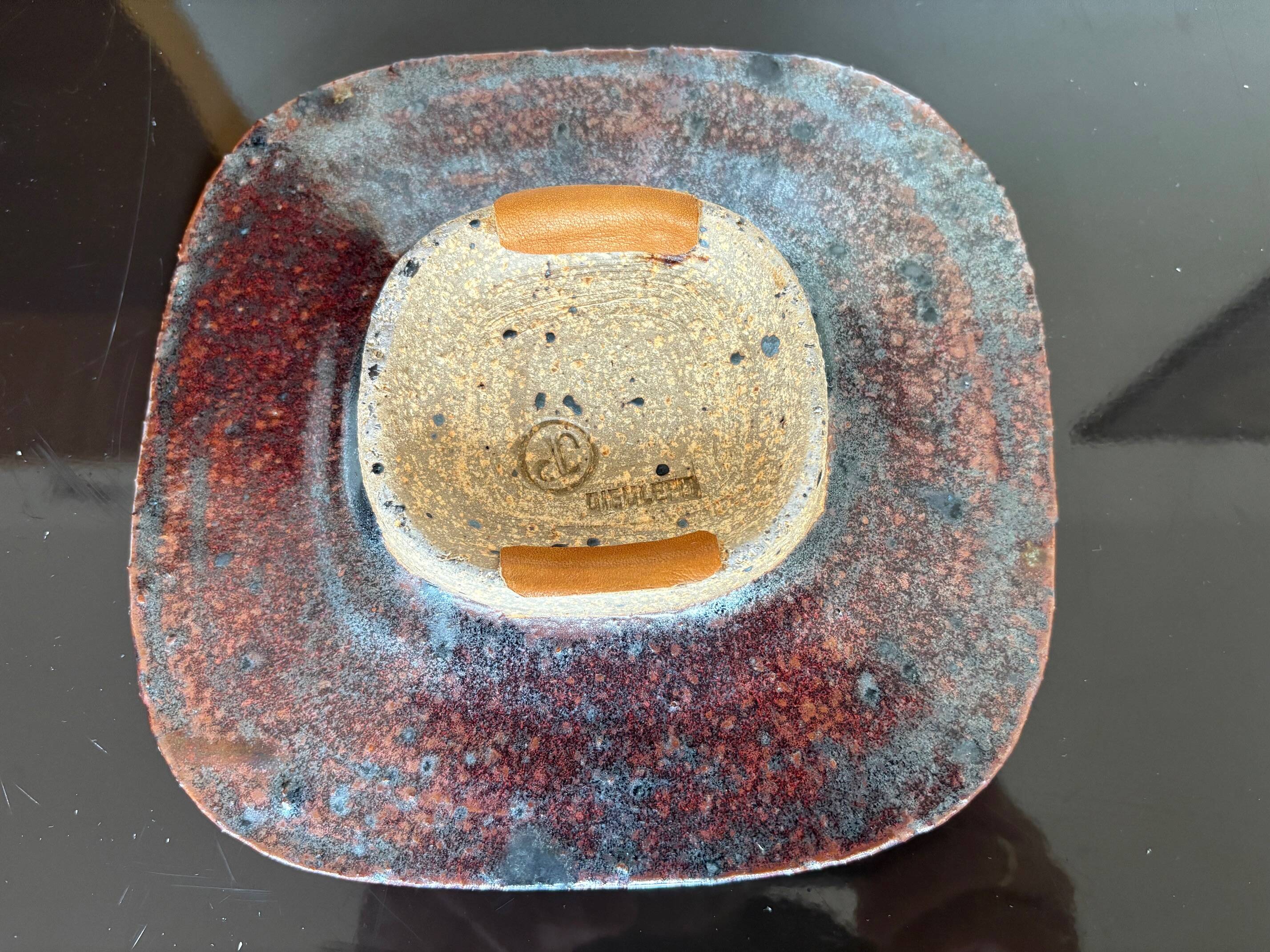 Ceramic bowl designed by Jacques Pouchain, Atelier Dieulefit, France, 1960s