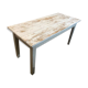 White patinated table