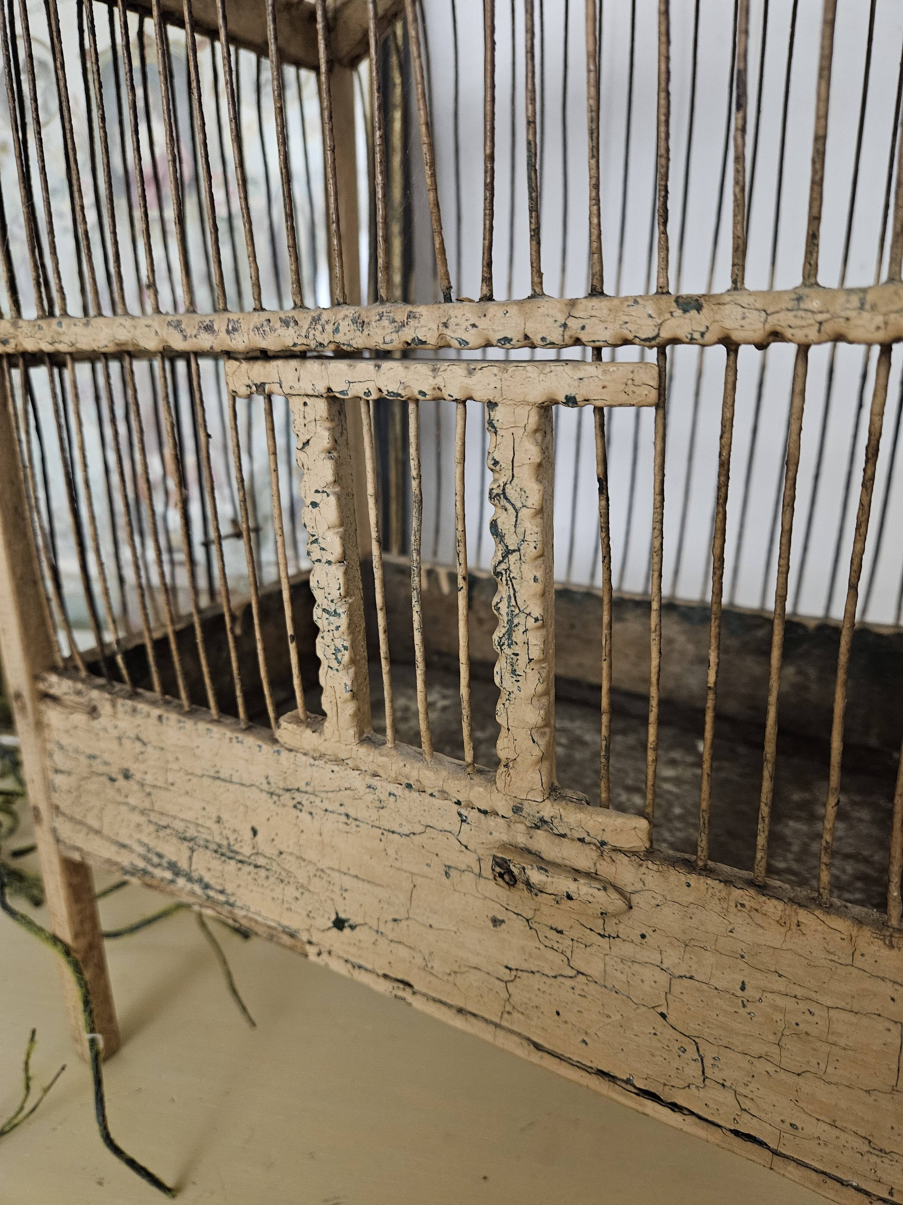 Old birdcage