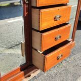English mahogany wardrobe circa 1920
