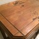 Console type wooden antique Walnut