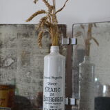 Bottle gré Marc de bourgnogne ancient writing