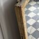 19th century mercury mirror patinated trumeau