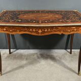 Rosewood Table with Marquetry, Napoléon III period