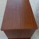 Vintage bedside table with 1 drawer and 1 niche, brass feet - very good condition.