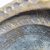 Macetero de bronce. España, 1980s.