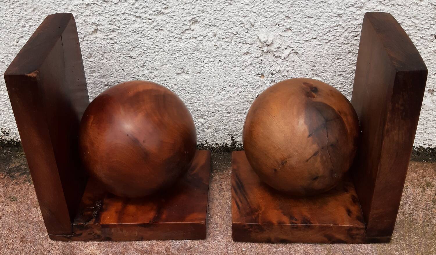 Pair of art deco bookends