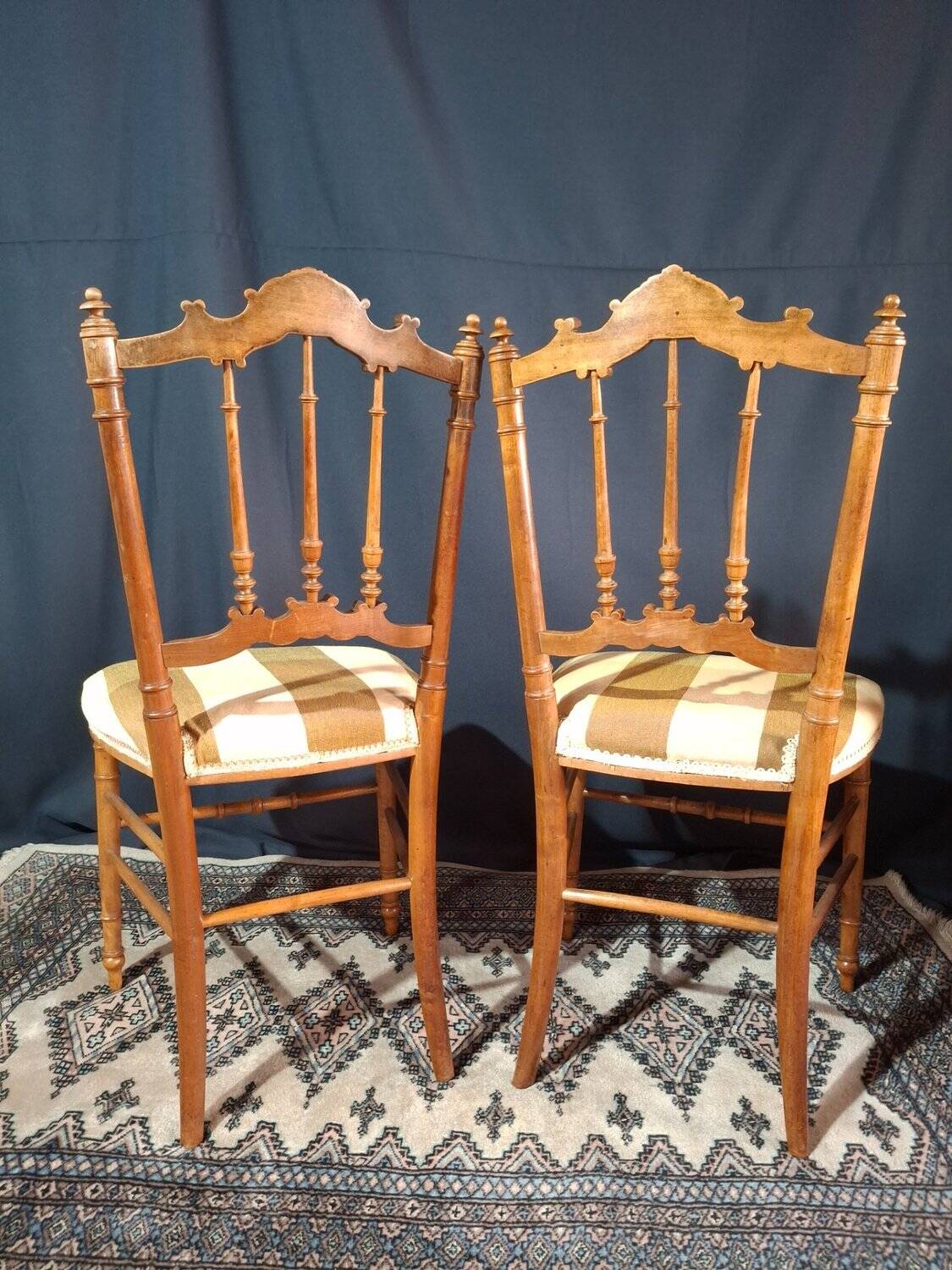 Pair of "flying" chairs