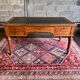 Louis Philippe antique desk with leather-wrapped top