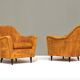 Set of 2 armchairs Italy 1950