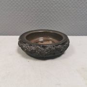Rare Glit lava bowl. Iceland 1970s