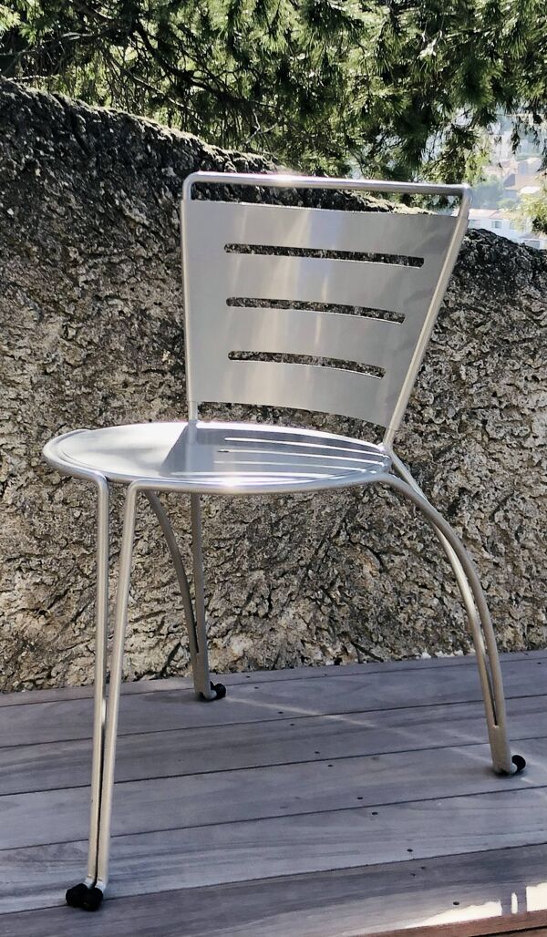 Chaises Jardin de la Fontaine par jean-Michel Wilmotte pour Tebong, France 1987