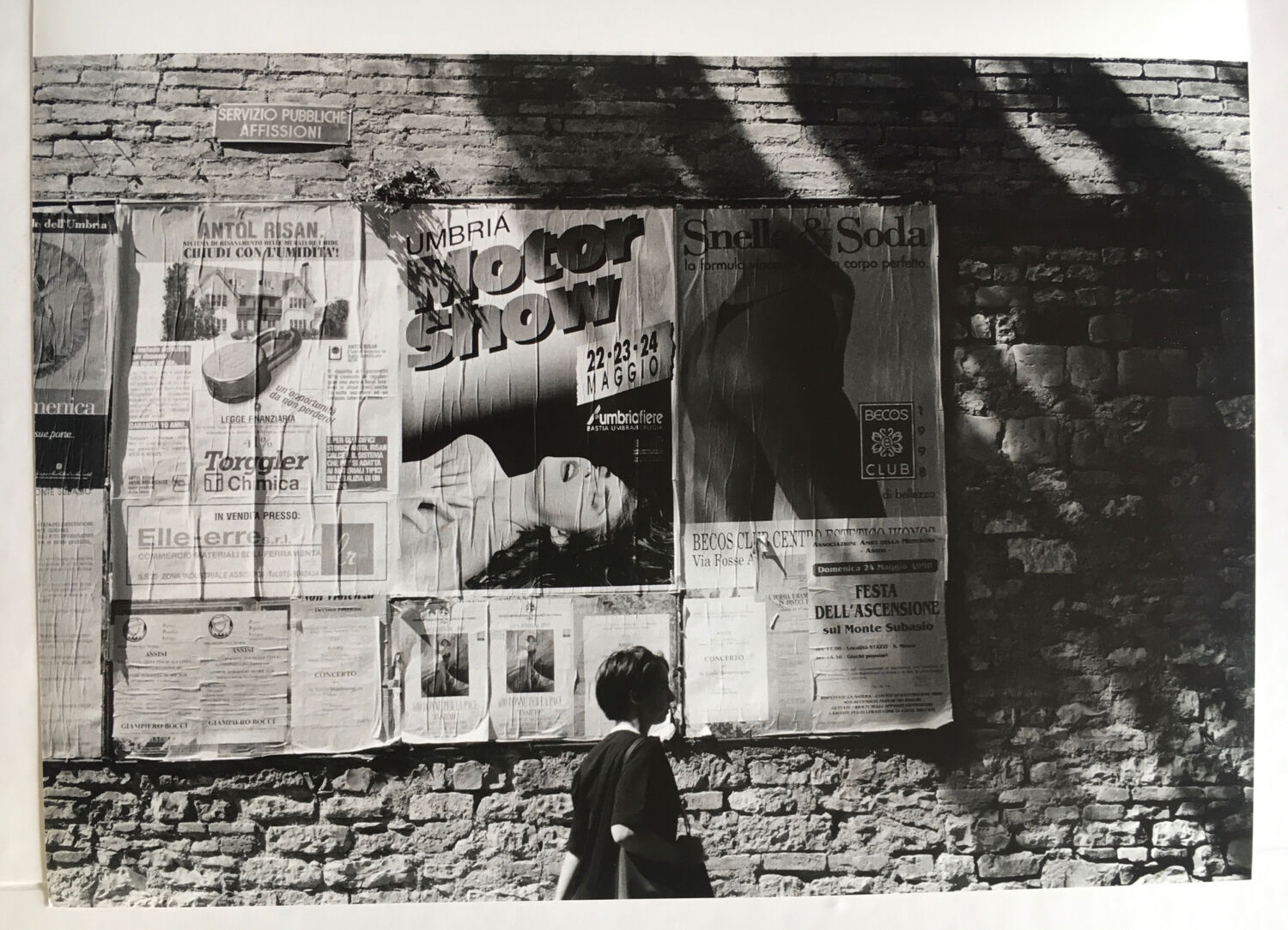 Original 90s photo, Italy Women's poster artist