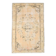 5x8 beige tones wool classic vintage rug 253x166cm