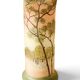 Vase en verre émaillé Legras