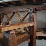 Banc de jardin en bois massif
