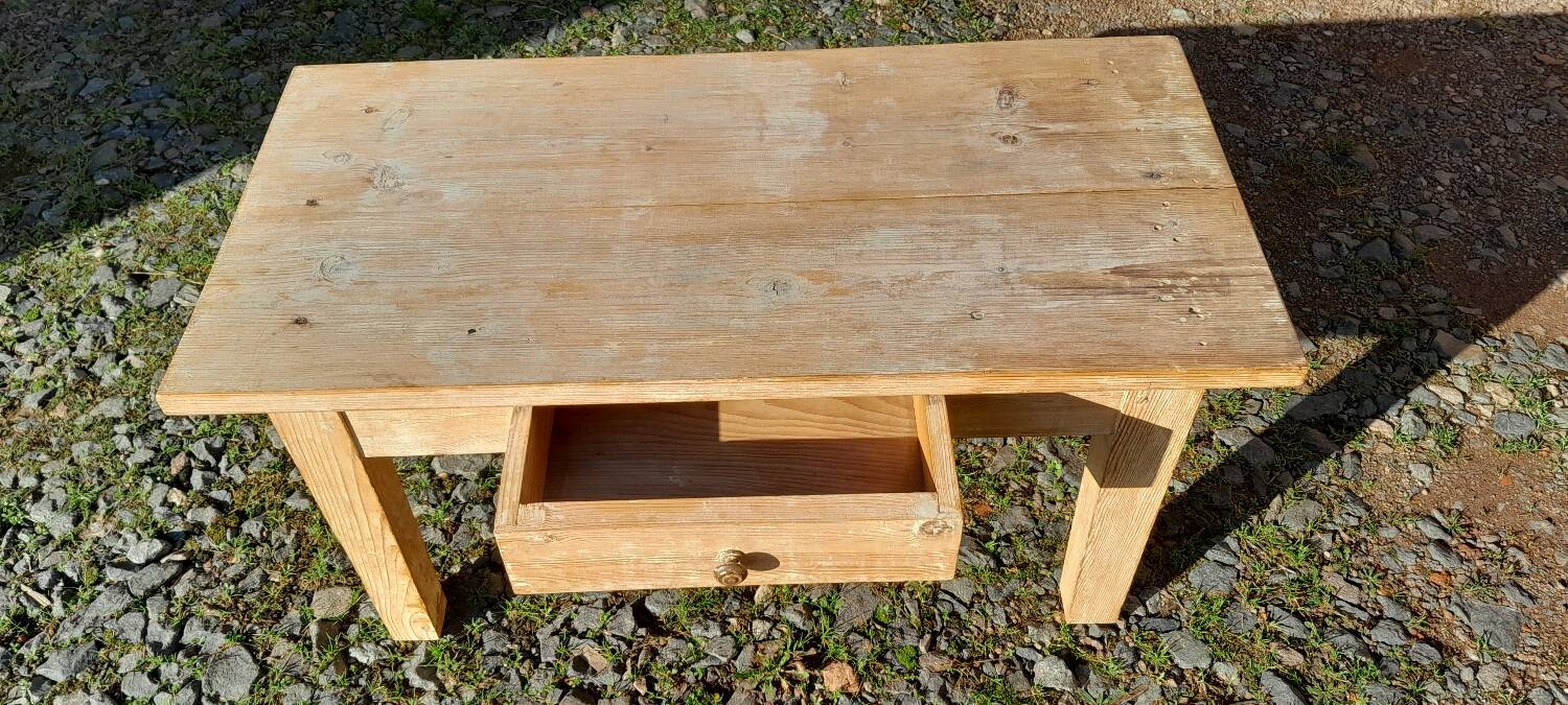 Small antique coffee table