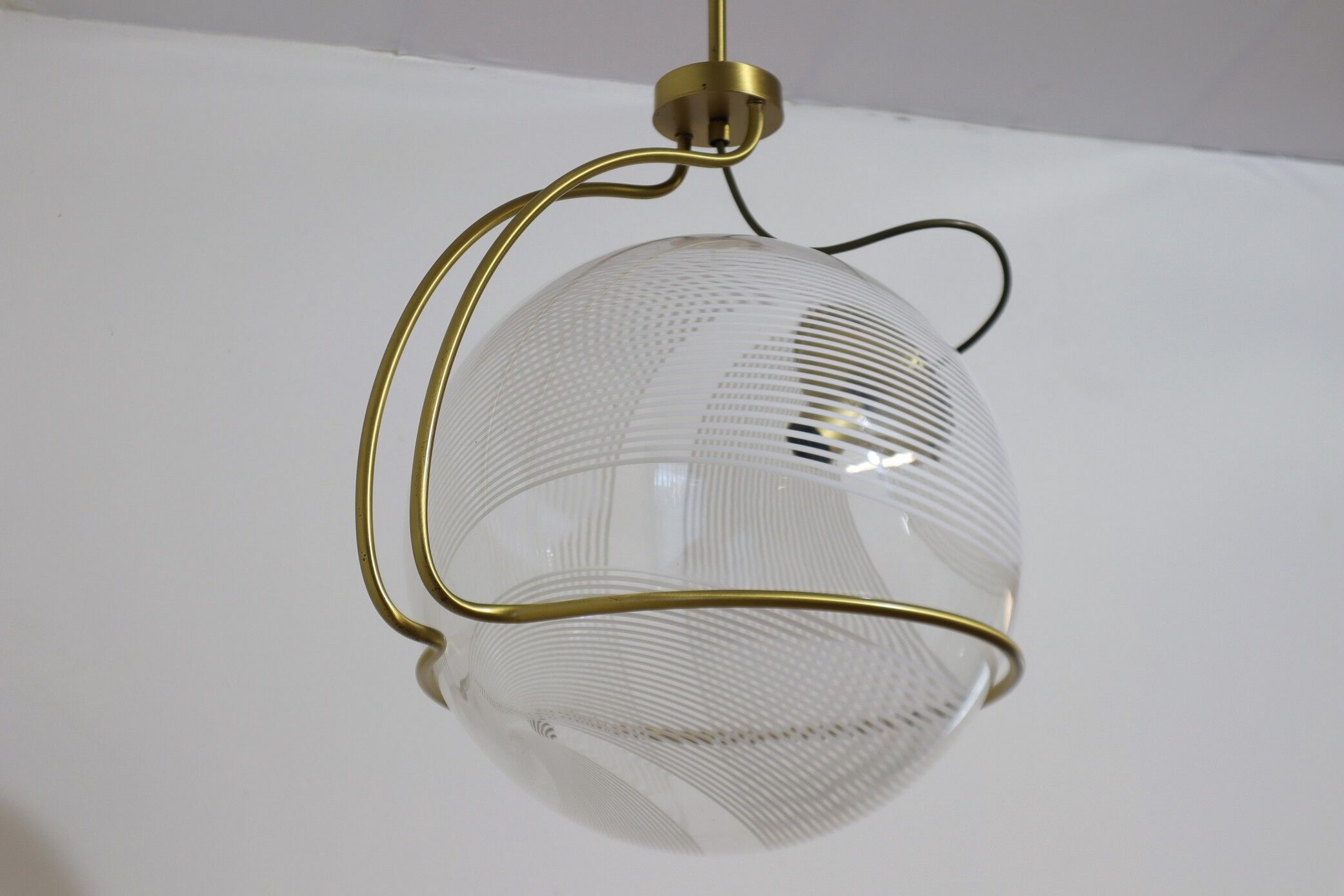 Lino Tagliapietra hanging lamp La Murrina 1970s