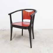 Set of 6 Baumann Diese armchairs, designed by Pagnon Pelhaître