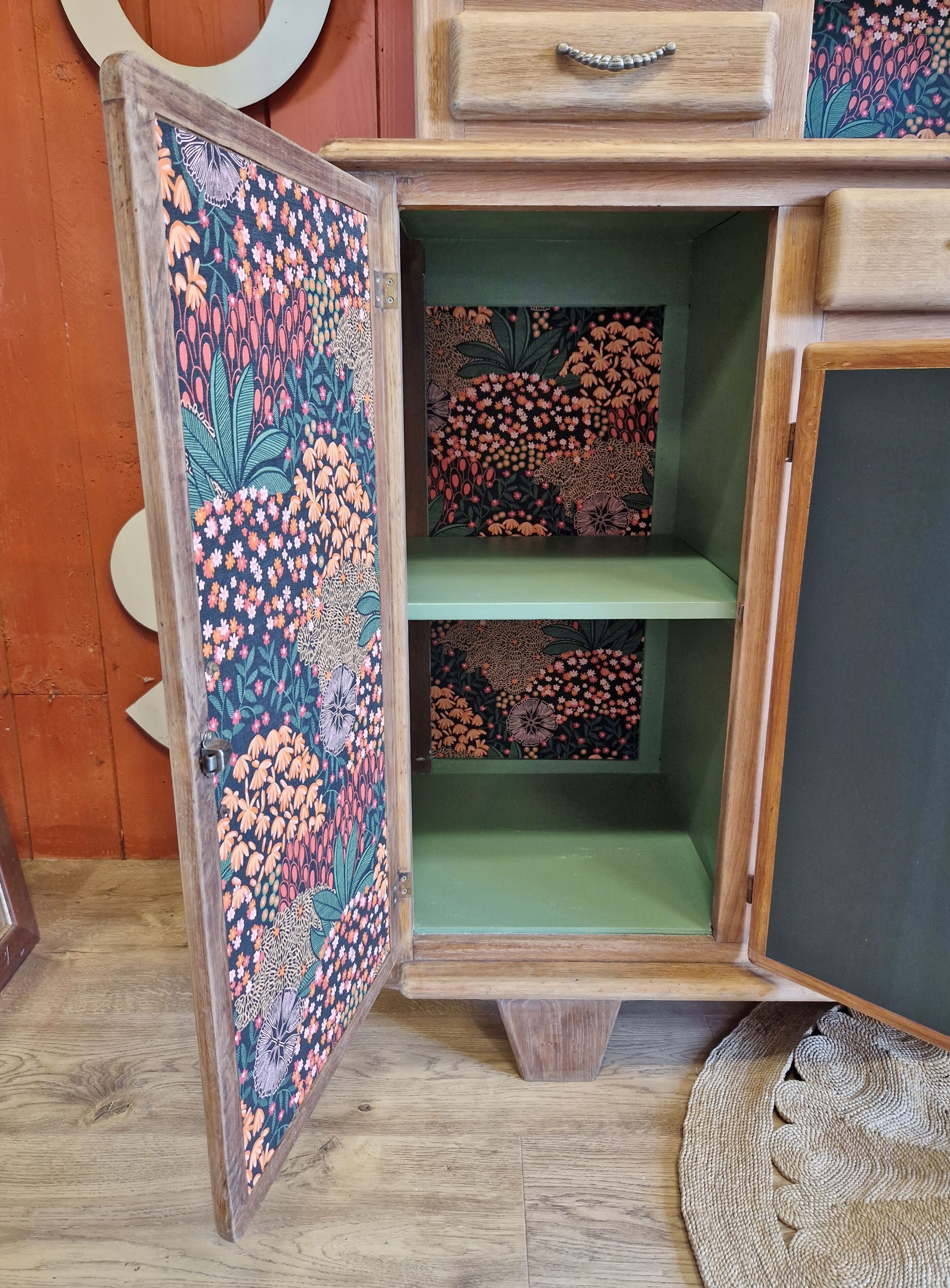Mado furniture restyled in oak and canning
