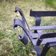 Wrought iron log holder or plant stand