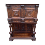 18th century walnut credence