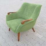 Rare pair of chairs 50s design