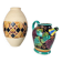 Lot of vases and carafes in earthenware and ceramic.