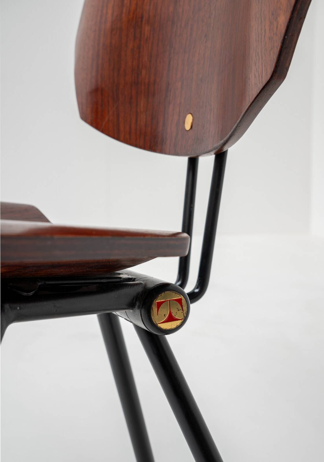 Ensemble de 6 chaises S88 par Osvaldo Borsani pour Tecno, 1956, Italie