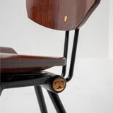 Ensemble de 6 chaises S88 par Osvaldo Borsani pour Tecno, 1956, Italie