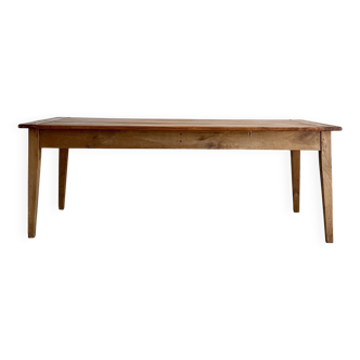 Table de ferme châtaignier massif 200x90cm