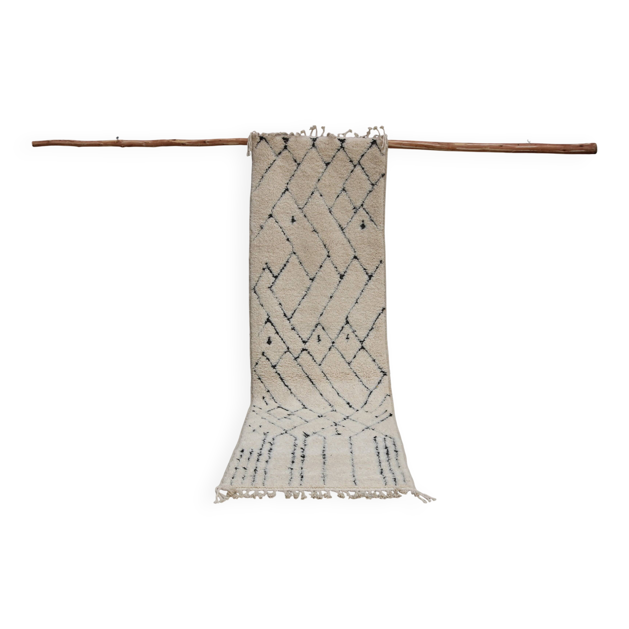 Tapis Beni Ouarain, 320 x 95 cm - R325