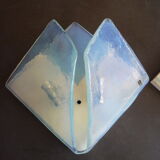 Pair of opalescent glass sconces by Carlo Nason
