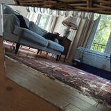 Rectangular art deco mirror