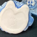 2211826 Vintage service with Breton liqueur cups and carafes ceramic XXth