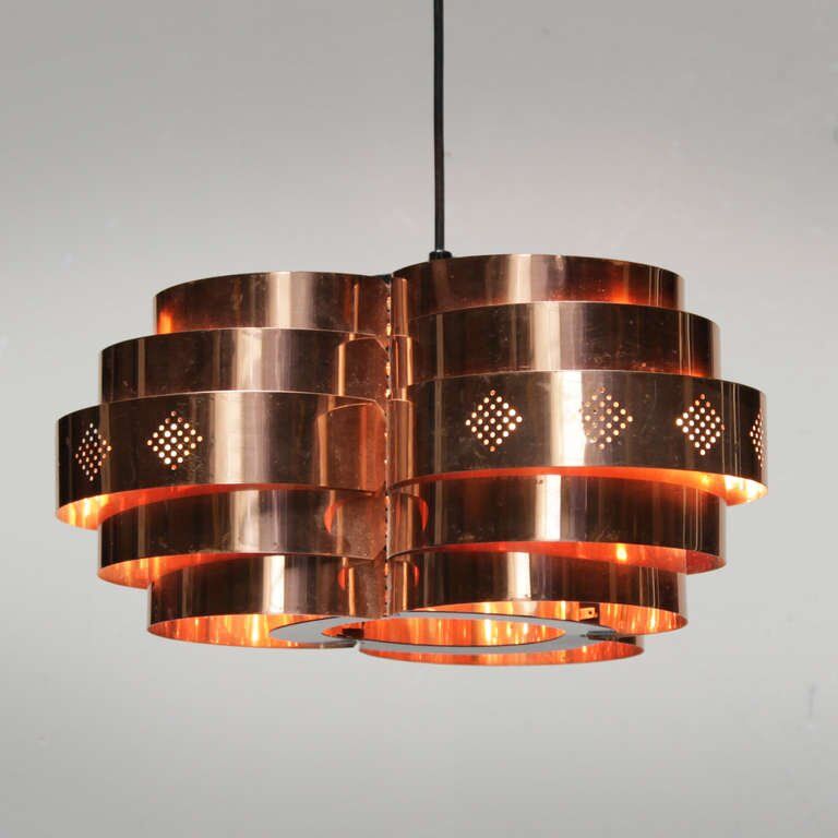 Danish suspension by Verner Schou for Coronell Elektro