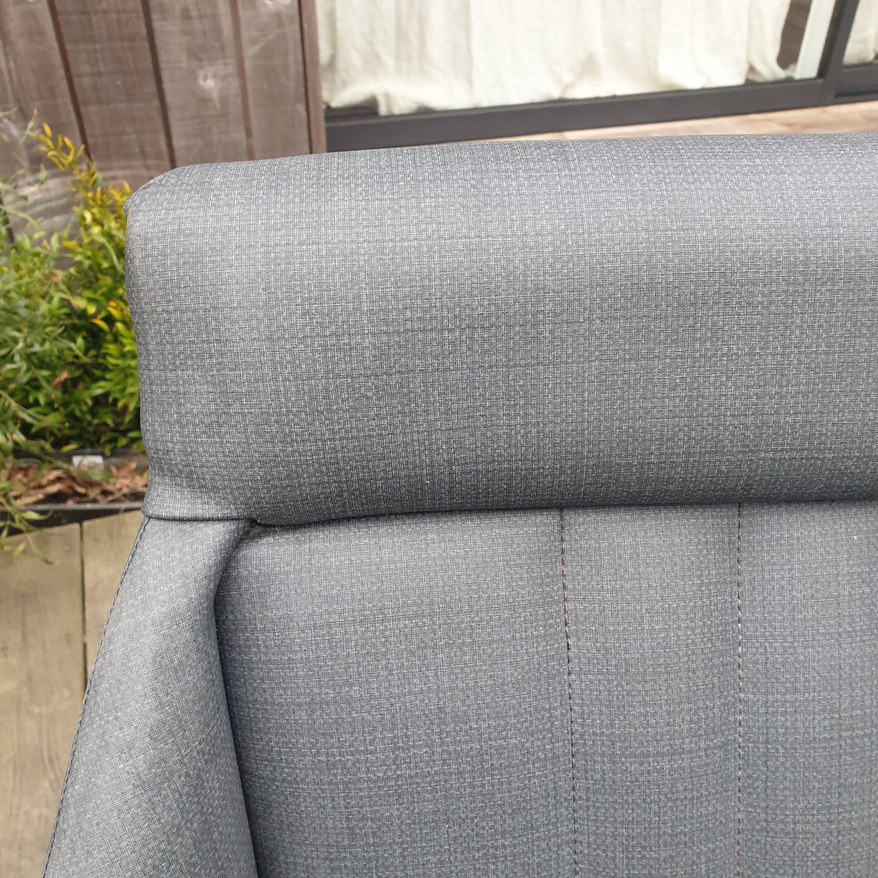 Pair of vintage modernist armchairs 50s