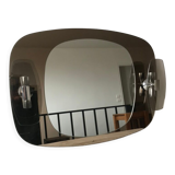 Veca smoked bathroom mirror 79x59cm