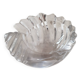 Shell-shaped glass pocket tray