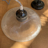 Suspension baladeuse en verre