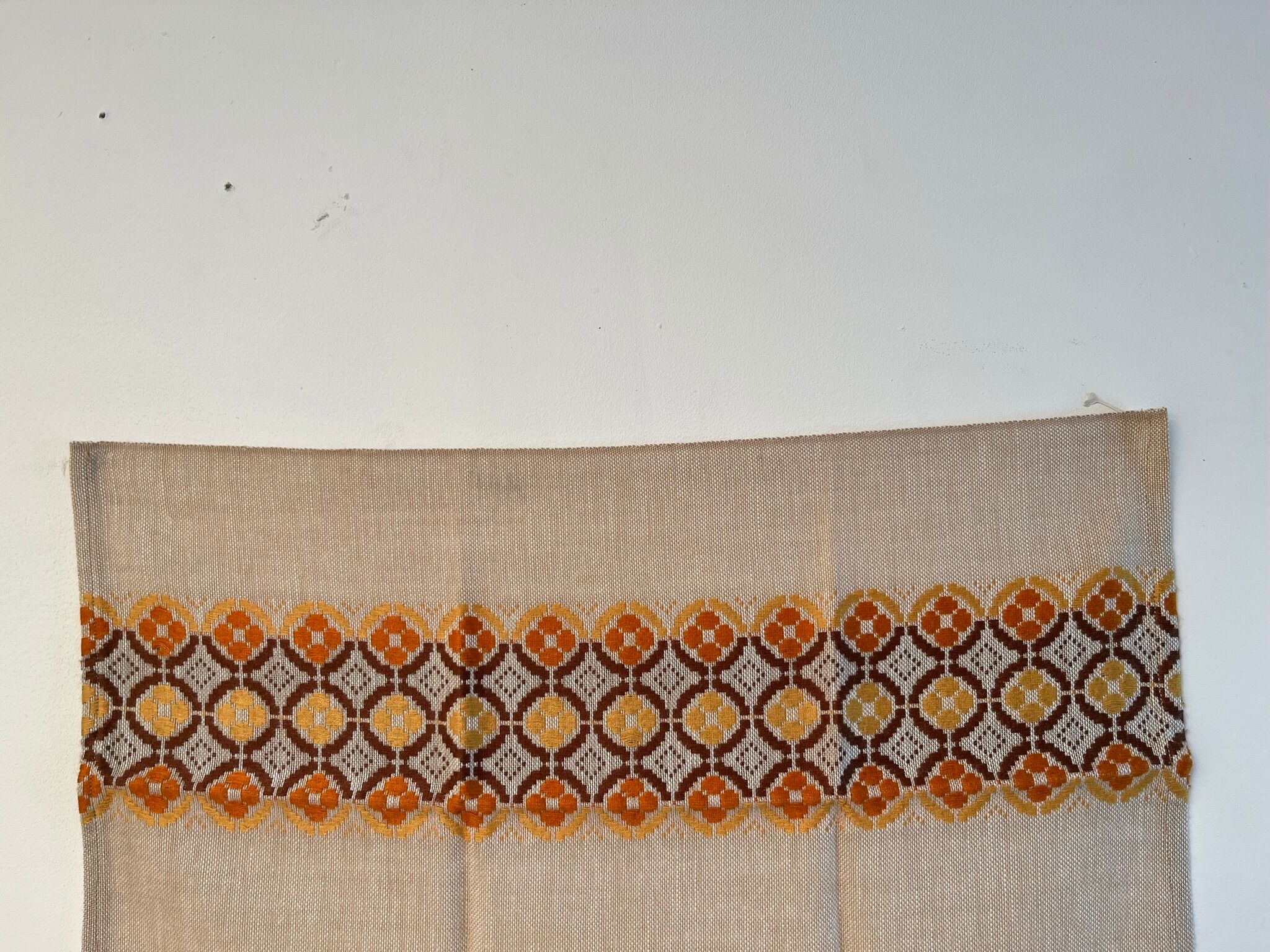 Set of 11 napkins motifs from the seventies 70s