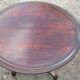 tilting top side table, solid wood, tripod base, late 19th century