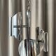 1970s Space Age chrome chandelier – 3 lights