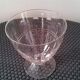 Lot of 5 engraved wine glasses